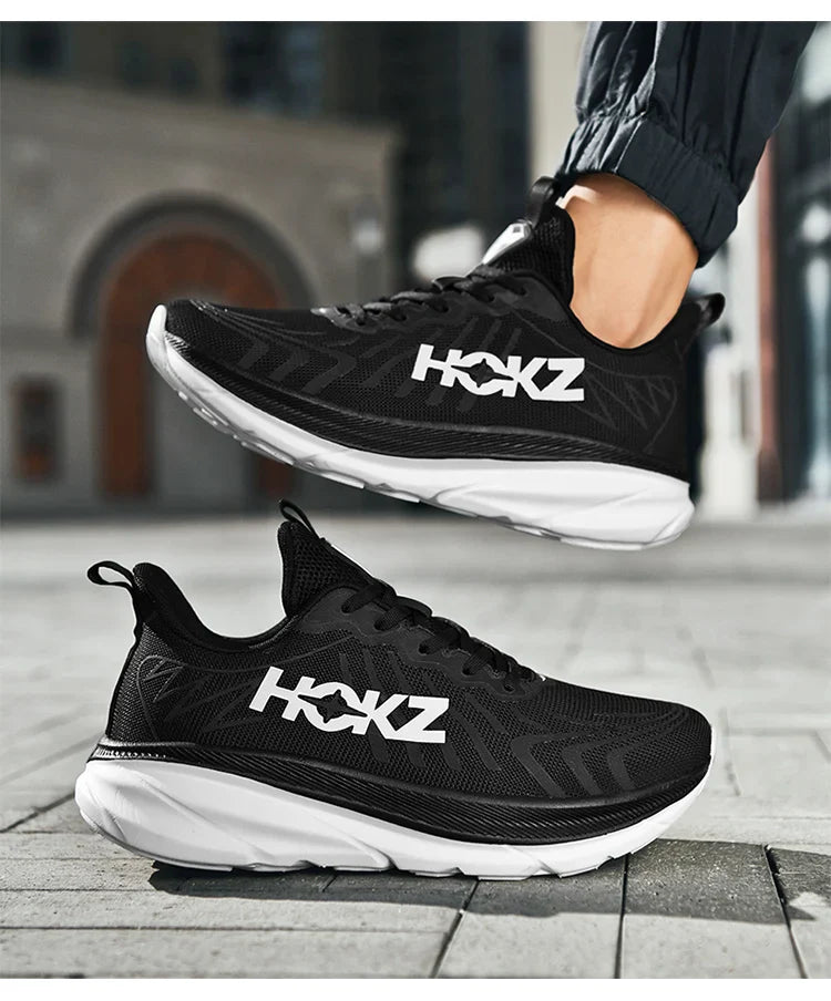 Tênis de Corrida Masculino com Placa de Carbono e Amortecimento de Ar, Tênis Esportivo Feminino Macio e Robusto, Sapatos Casuais para o Dia a Dia e Caminhada ao Ar Livre