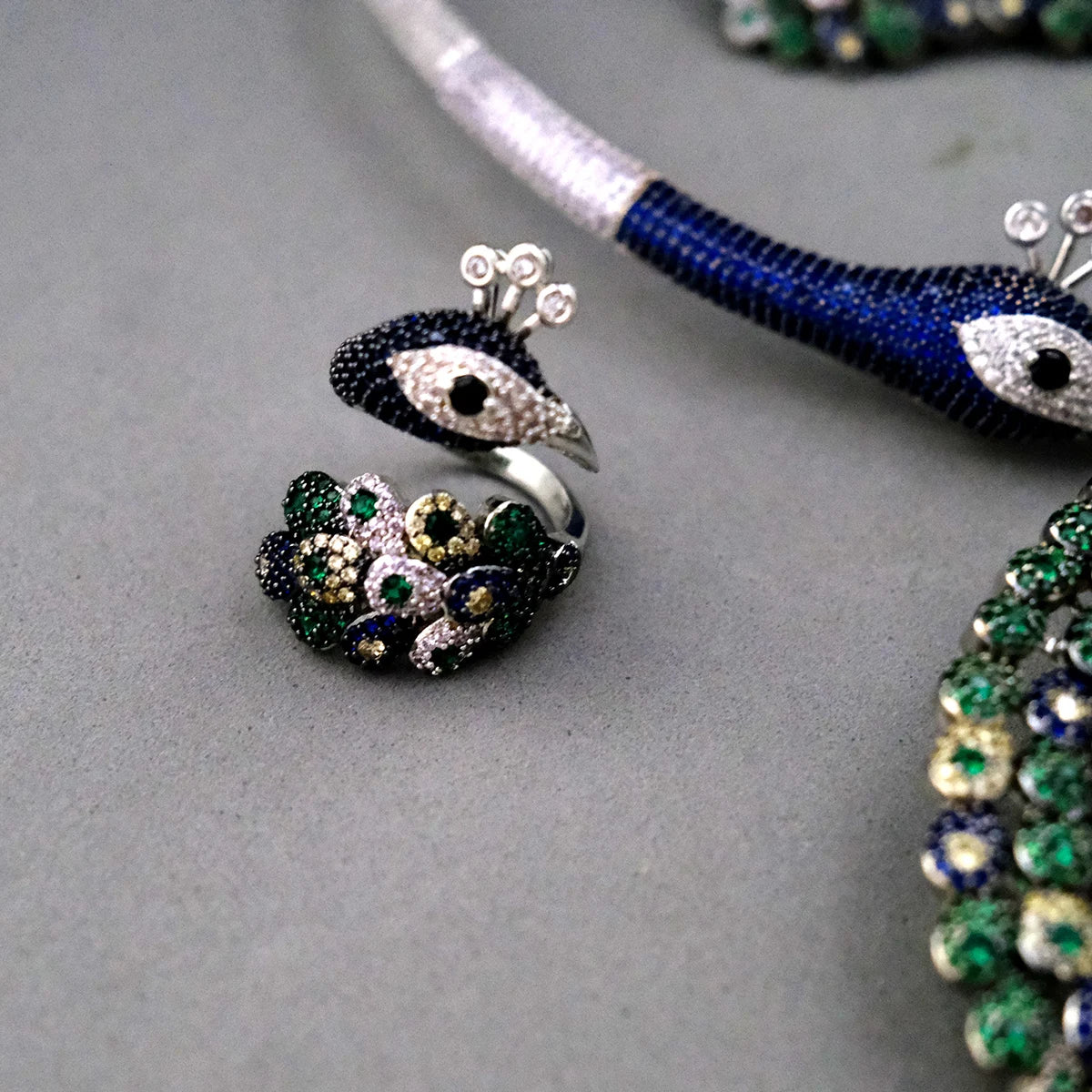 Trendy Fashion4 PCS Luxury Waterdrop Indian Jewelry Sets For Women Wedding Party Indian Dubai Bridal jewelry Set