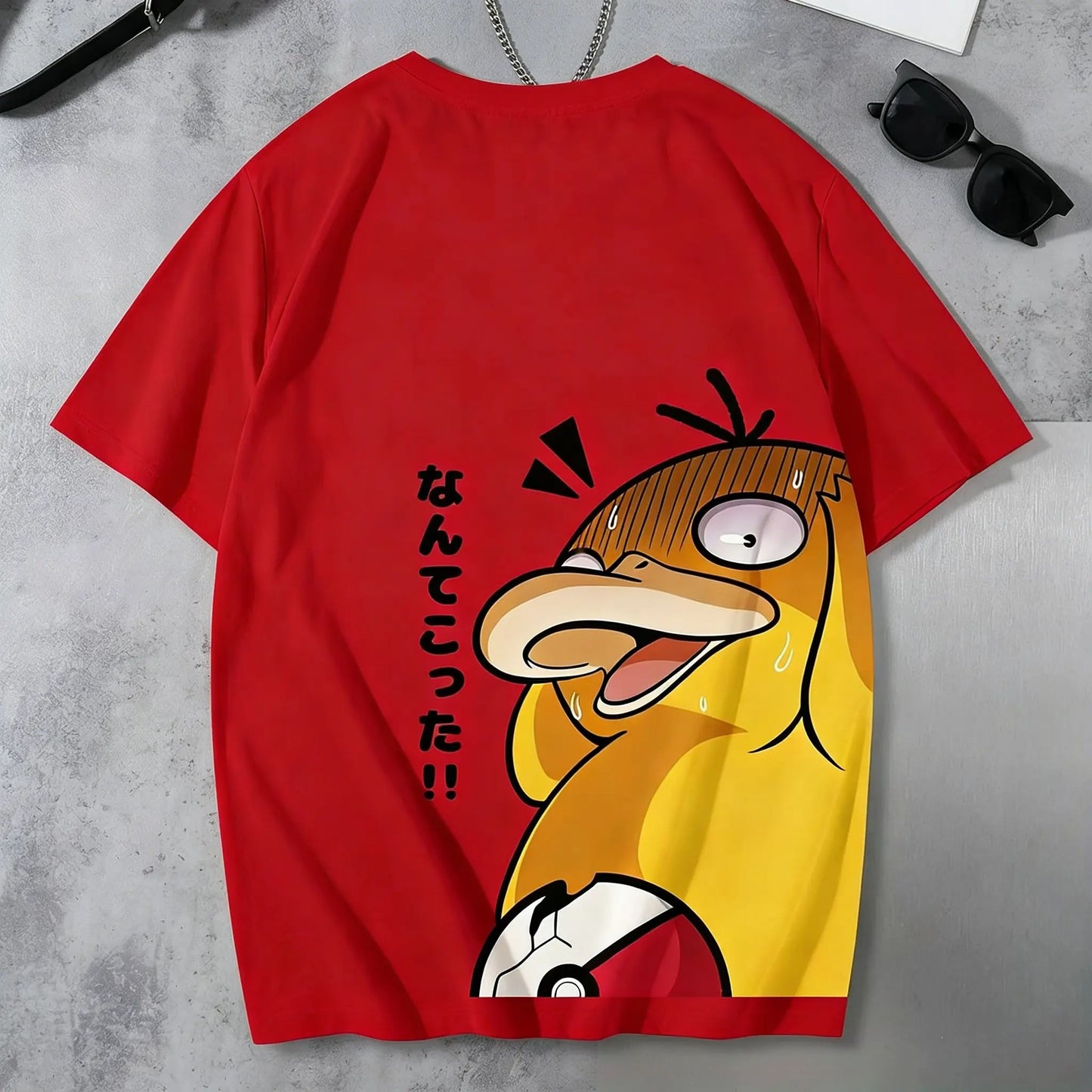 Graphic  T - Shirt Men Women 2026 Summer Cotton Short Sleeve Tee Anime Print Streetwear Casual  Parent-child Top