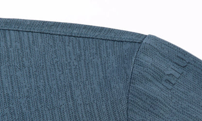 Hot Sales Original Design Men's Polo Lapel Long Sleeve T-Shirt Autumn New Soft Anti Pilling Pocket Business Leisure Menswear Top