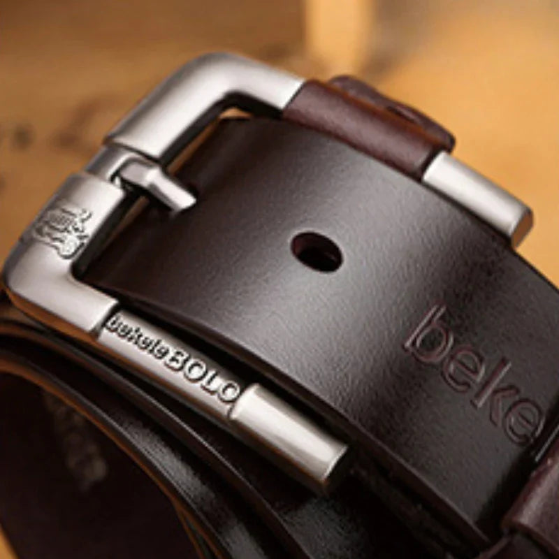 Famous Luxury Brand Designer Belts for Men Original Real Genuine Leather Belt Alloy Pin Buckle Men's Waist Straps for Jeans Belt