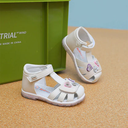 Children Sandals Summer Little Girl Sandals Baotou Girls Beach Sandals Hollow Breathable Baby Shoe