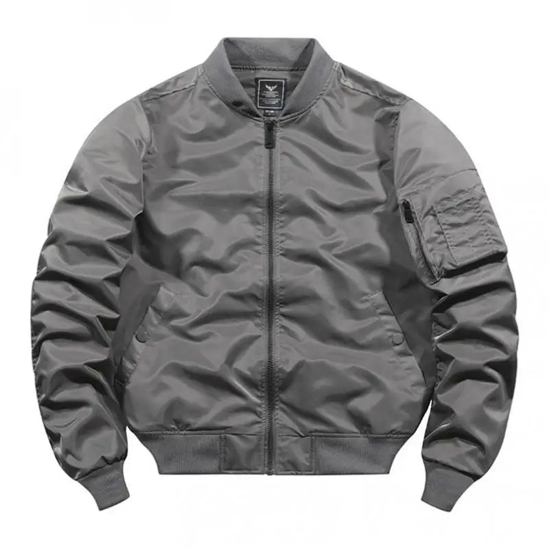 Spring Autumn Bomber Jacket Men Women Military Fly Jacket Varsity Baseball Flight Coat Mens Windbreaker Mens Clothing 2025