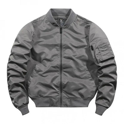 Spring Autumn Bomber Jacket Men Women Military Fly Jacket Varsity Baseball Flight Coat Mens Windbreaker Mens Clothing 2025