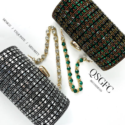 Italian Style Women Banquet Shoes And Bag With Rhinestone Decoration Three-Dimensional Small Bag Match Women High Heel