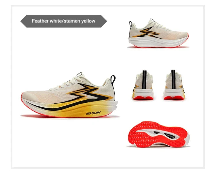 Degrees Flame 4.0 MIX Men Running Shoes Carbon Plate Racing Marathon Stable Rebound Wear-resistant Male Sneakers 672512204