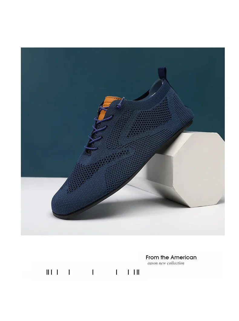 Men Lightweight Loafers Breathable Non Slip Casual Walking Shoes Classic Fashion Comfortable Loafers for Men Plus Size 47