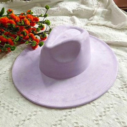 Hats Blank Hats for Burning Multicolor teardrop shaped Top 9.5cm Brim Unisex Jazz Hat Church Hat