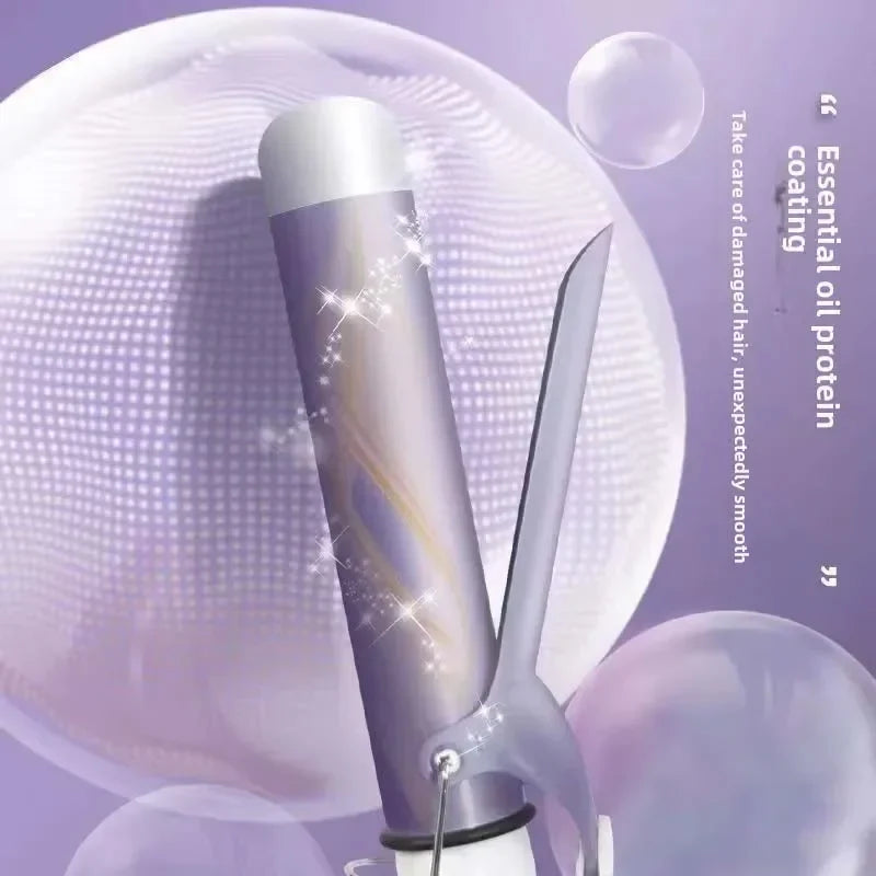 40MM Professional Ceramic J-Shape Rotating Big Wave Curling Iron Electric Curling Iron Hair Styling Tools Salon Styling Tools