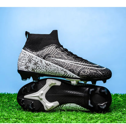 Hot-Selling Football Boots Men's Soccer Cleats TF/FG Wear-Resistant Training Shoes Outdoor Non-Slip Sneakers Size33-46