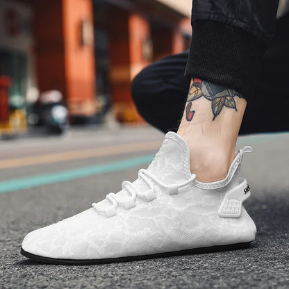 Fashion Summer Shoes Soft Comfortable Breathable Shoe for Man Shoes Men Trend Lightweight Outdoor Casual Walking Shoes