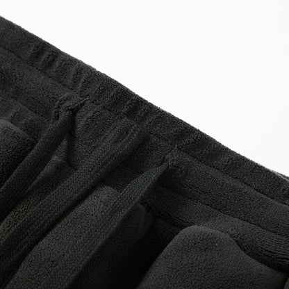 Unisex 2026 Winter New Oversize Pants Men Women Warm Fleece Liner Drawstring Trousers Casual Comfortable Gym Sweatpants