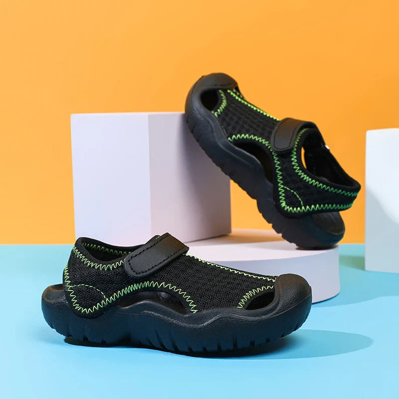 Summer Kids Barefoot Shoes Boys Sandals Beach Water Sneaker Lightweight Breathable Casual Walking Sandals Sandals for Toddler