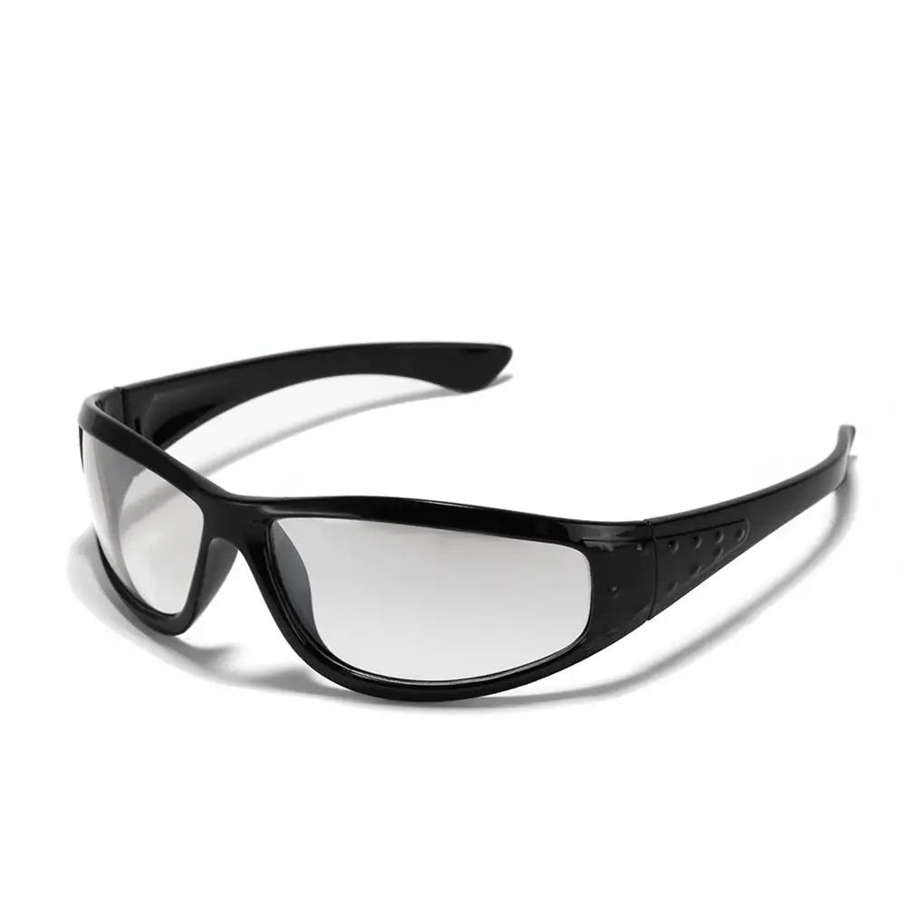 Silver Sunglasses Color Hollowed Out Future Sense Of Technology Hot Girls Net Red Sunglasses Women Sunglasses Trendy Men