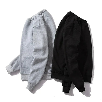 Autumn and Winter Anime Men's Pullover - Harajuku Style Berserker Pattern Loose Hoodie, Fashionable Unisex Long Sleeves