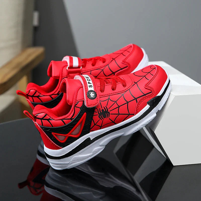 A pair of children's four-season leather sport shoes, soft, comfortable, wear-resistant casual shoes, size 26-38，BH-828