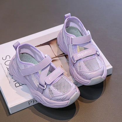 2025 Fashion Children's Sandals for Girls and Boys Soft Soles Anti slip Mesh Breathable Kids Sports Running Shoes