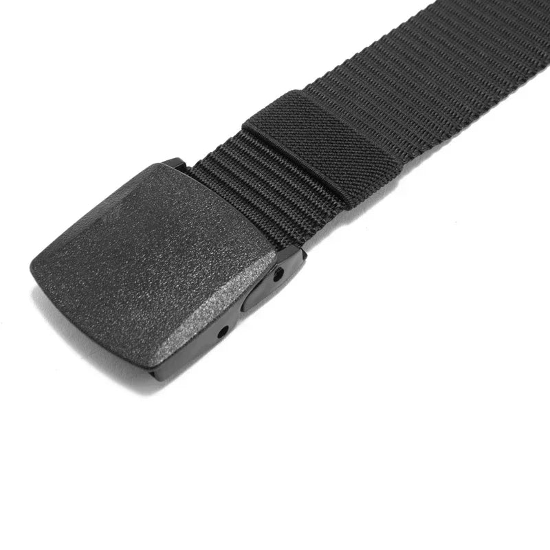 2PCS Automatic Buckle Nylon Belt Outdoor Hunting Multifunctional Tactical Canvas Belt High Quality Men Belt