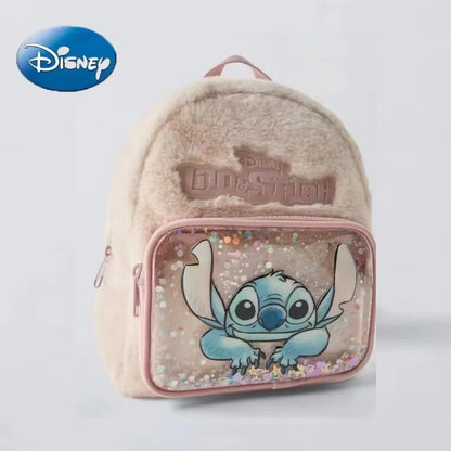 School Bag Cartoon Backpack Versatile Children Lovely Kindergarten Kids School Gift Large Capacity Stitch Backpack