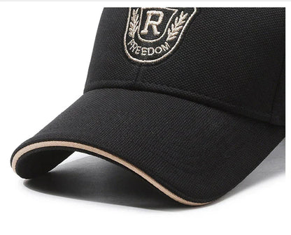 Spring And Autumn New Embroidery Baseball Cap Outdoor Sports Leisure Sunhat European And American Outdoor Peaked Hat Men