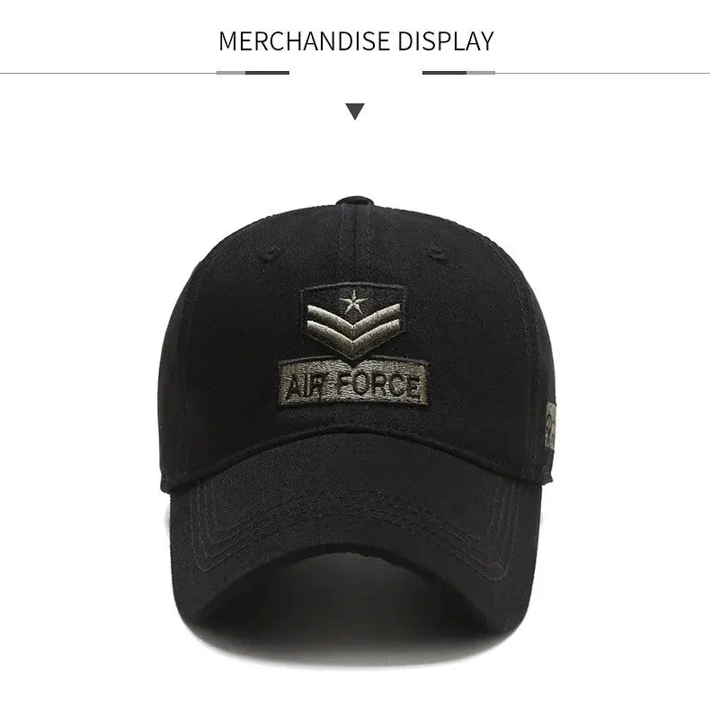 Four Seasons HatsMen's Trendy HatsKorean Casual HatsSpring and Autumn Outdoor SunhatsCamouflage Men's Baseball Caps