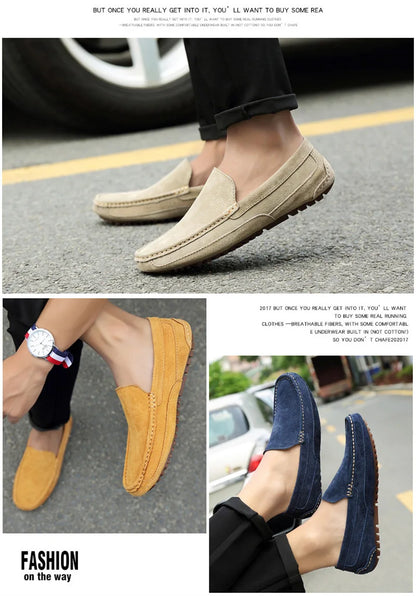 Leather Man Loafers Luxury 2022 Casual Shoes For Men Boat Shoes Handmade Men Slipon Driving Shoes Male Moccasins Zapatos