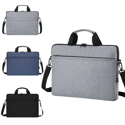 13.3/14/15.6 Inch Laptop Handbag Shockproof Laptop Sleeve Case Notebook Cover Protective Pouch Large Capacity Laptop Handbag