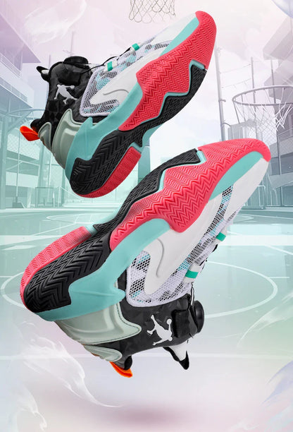 Kids Basketball Shoes Boys Sneakers Non-slip Child Trainer Basket Shoes Outdoor Children Sport Shoes Sneakers Sportschuhe Kinder