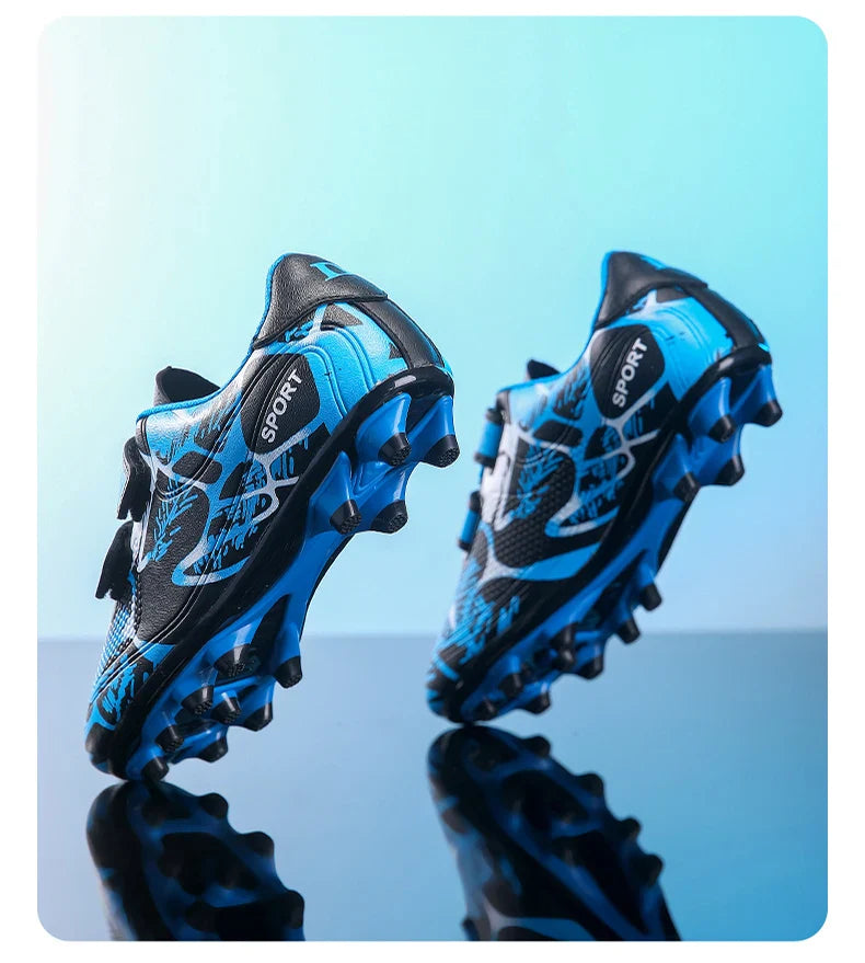 New Men Kids Non-Slip Ultralight Football Boots Professional Cleats Grass Boys Soccer Shoes Match Training Shoes Drop Shipping