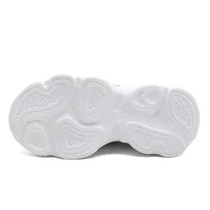 Children's Fashion Sports Shoes Breathable Student Black School Walking Shoes Anti-skid Boys& Girls Casual Running Sneaker