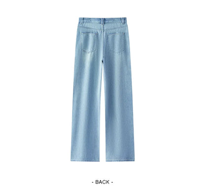 Semir Jeans Women Cool Feeling Wide Leg 2025 New Summer Leg-Lengthening Floor-Length Pants Trendy for Fashionable Style