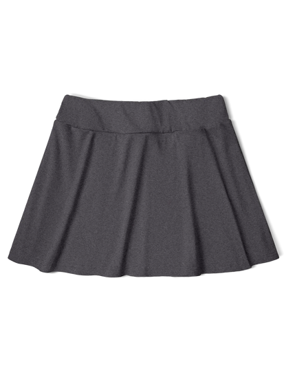 Women's Solid Color Skort  Summer Lightweight High Waisted Slimming Casual Wide Leg Versatile for Work Straight Cut Solid