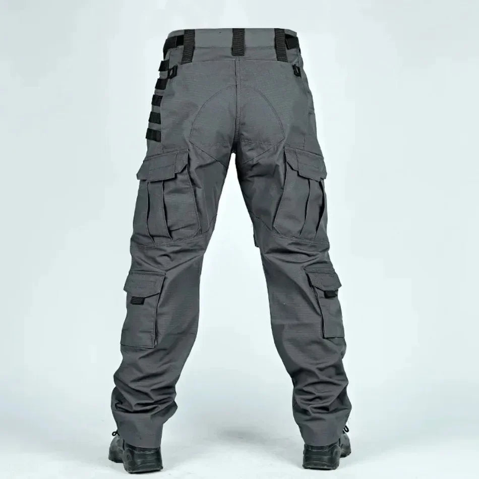 Tactical Pants Men Multi-Pocket Cargo Pants Casual Trousers Wear-Resistant Quick Dry Workwear Hiking Trainning Pant Loose