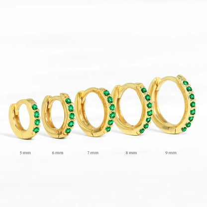 925 Sterling Silver Earrings For Women/Men Small Hoop Earrings Ear Bone aros Tiny Ear Nose Ring Girl aretes ear hoops A30