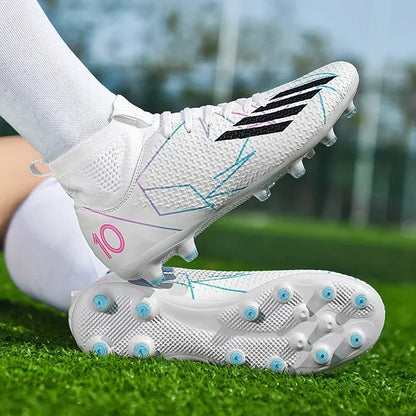 New Unisex Football Boots Professional Non-slip Soccer Shoes Outdoor Drop Shipping Futsal Match Training Sport Sport Sneakers
