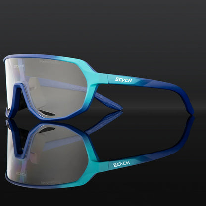 Photochromic Cycling Sunglasses Cycling Glasses UV400 Bicycle Eyewear Sports MTB Outdoor Bike Goggles Sunglasses Eyepieces