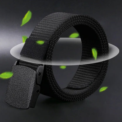 1/2PCS Military Men Belt Army Belts Adjustable Belt Men Outdoor Travel Tactical Waist Belt with Plastic Buckle for Pants 120cm