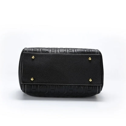 Retro Classic Women's Large Capacity Handbag Fashion Simple Pure Colour Design Daily Commute Travel Essential Shoulder Bag