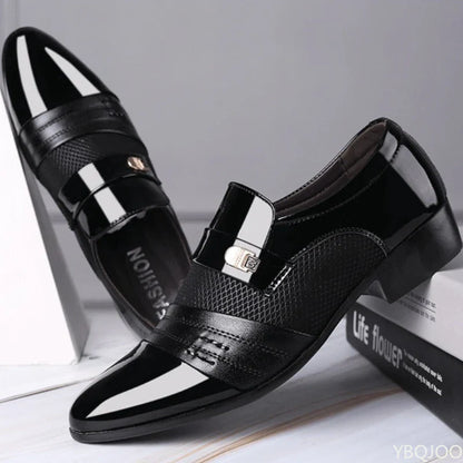 Large Size Fashionable Men's Office Formal Shoes Low Cut Daily Comfortable Pointed Multifunctional Men's Wedding Men's Shoes