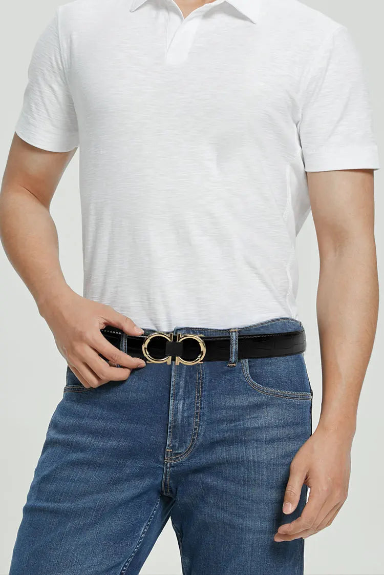 New Joker men's automatic buckle belt business buckle fashion belt