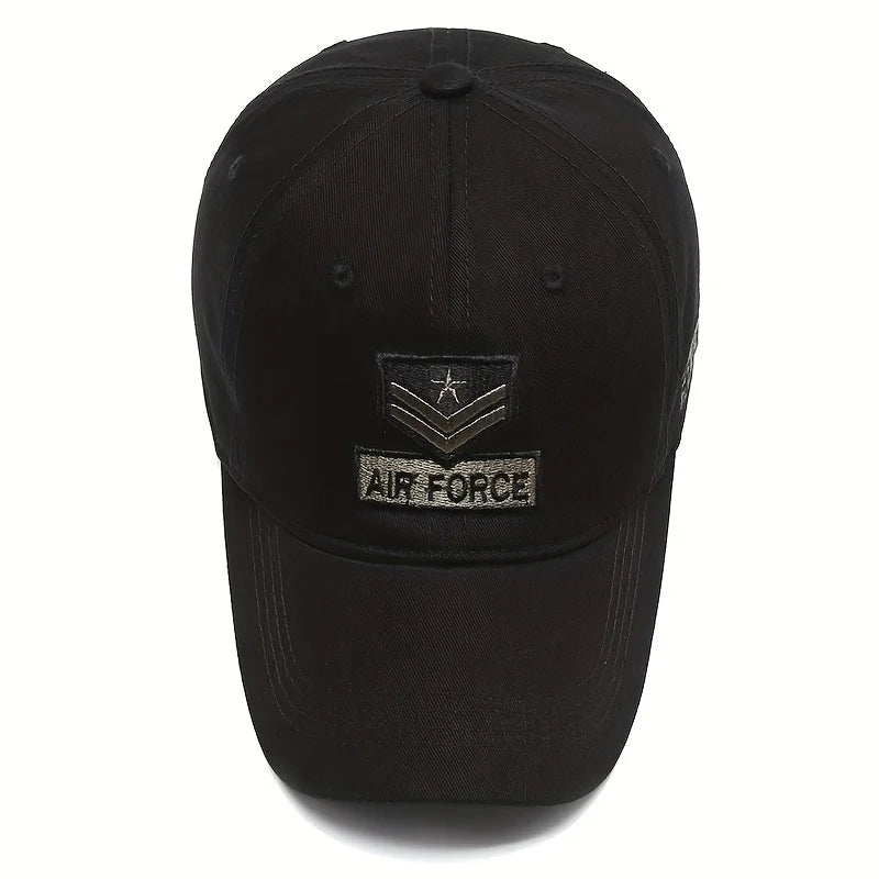 Unisex AIR FORCE Arrow Embroidery Baseball Caps Spring and Autumn Outdoor Adjustable Casual Hats Sunscreen Hat