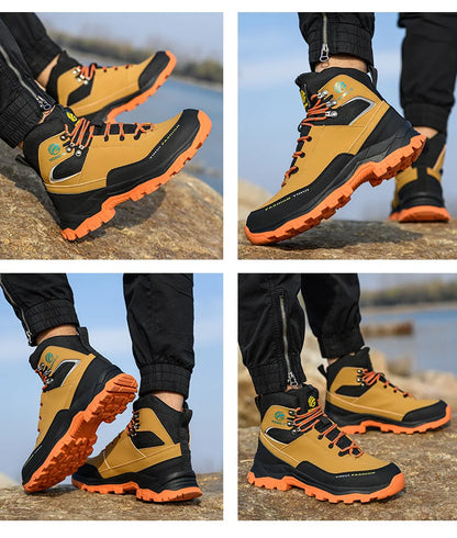 Men Safety Shoes Steel Toe Work Shoes Sneakers Anti-Smash Anti-piercing Work Boots Indestructible Protective shoes
