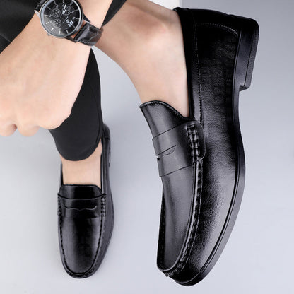 Genuine Leather Men Shoes Casual Italian Men Loafers Breathable Office Shoes Men Designer Slip On Driving Shoes Plus Size 38-46