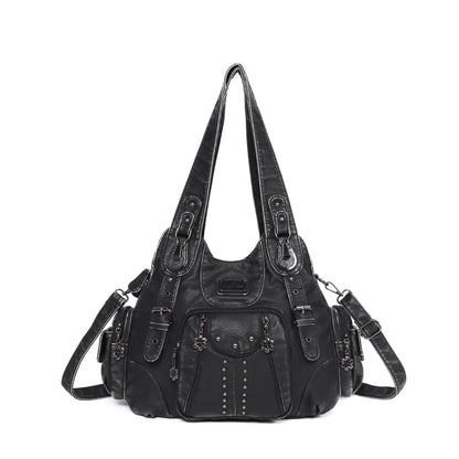 Women Fashion Handbags Women Shoulder Bags PU Leather Handbag Female Satchel Shoulder Purse Bag bolsa feminina