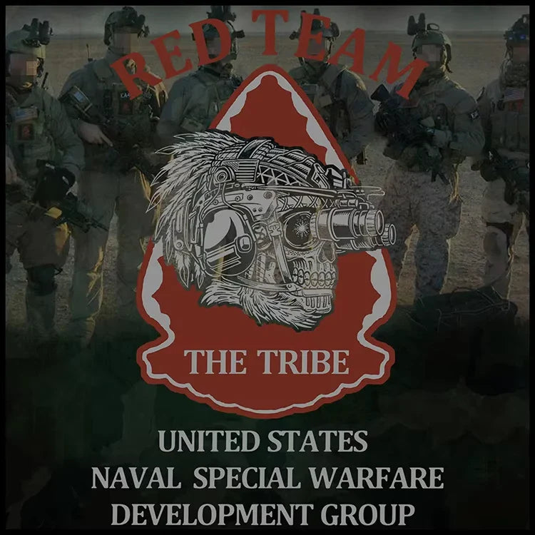 Navy SEALs Red Team Tactical Chiefs Military Men's Brothers Cotton Short Sleeve T-Shirt Crew Neck Loose Comfort Clothing