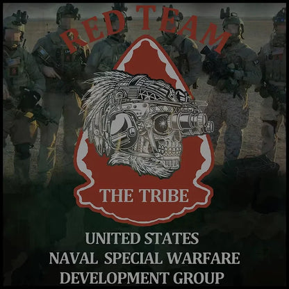 Navy SEALs Red Team Tactical Chiefs Military Men's Brothers Cotton Short Sleeve T-Shirt Crew Neck Loose Comfort Clothing