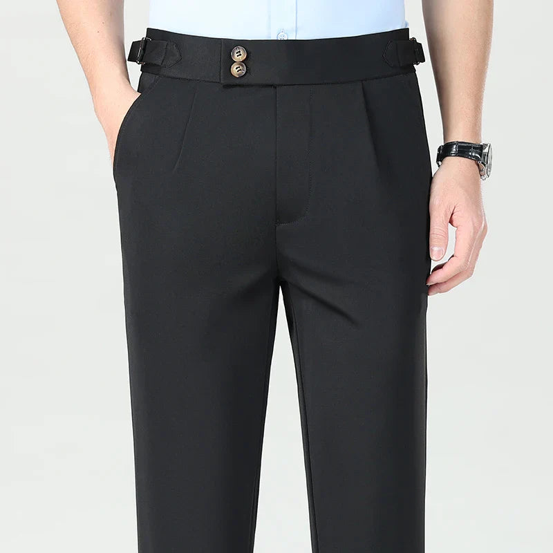 2026 Mens Golf Pants 4 Way Stretch Casual Pants Regular Fit Male New Trendy Personality Trousers