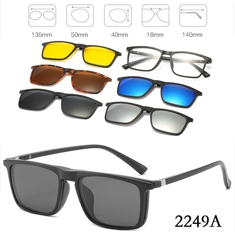 Sunglasses Clip Magnet Clip on Sunglasses  Clip on Sun Glasses Frame