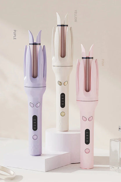 Negative Ions Automatic Hair Curler 28mm Electric Ceramic Curling Hair Stick Rotating Curl Waves Anti-Tangle Curling Iron Styler