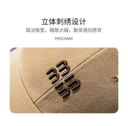 Korean Version High-quality Hard-top Baseball Cap Women Men Spring Autumn Versatile Embroidery Suncap Male Female Classic Hat